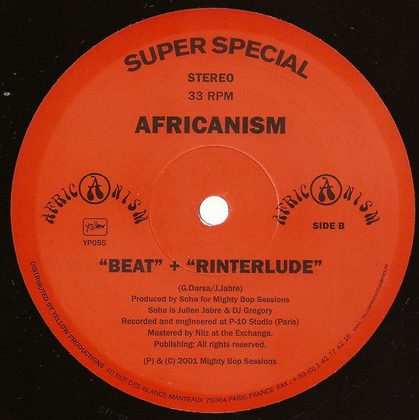 Release: Les Enfants Du Bled-Vinyl-France-2001-YP055-24228