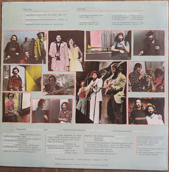 Master Release: You Should See The Rest Of The Band by David Bromberg Band