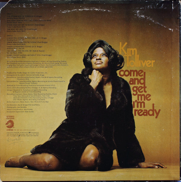 Master Release: Come And Get Me I'm Ready by Kim Tolliver