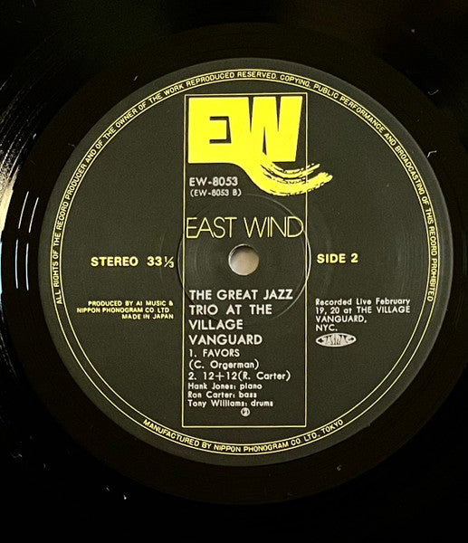 At The Village Vanguard