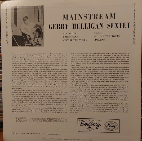Release: Mainstream Of Jazz-Vinyl-Japan-1978-SFX-10577 Ⓜ, SFX-10577 Ⓜ-21581443