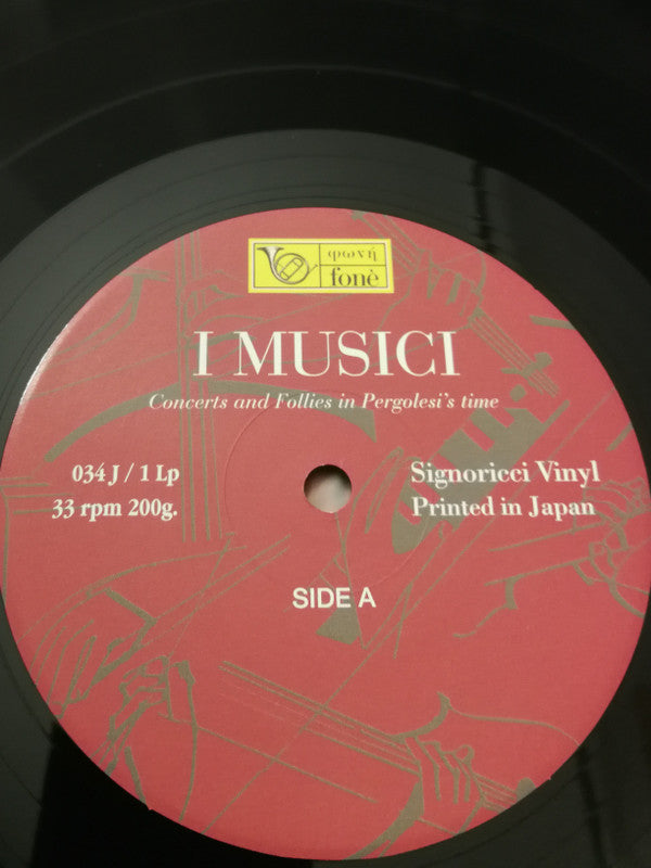 Concerts And Follies In Pergolesi's Time