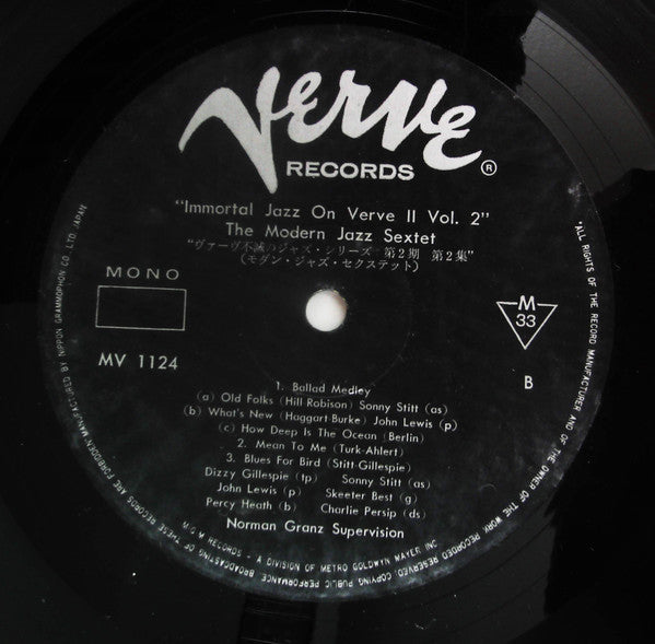 The Modern Jazz Sextet