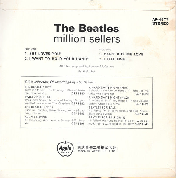 The Beatles' Million Sellers