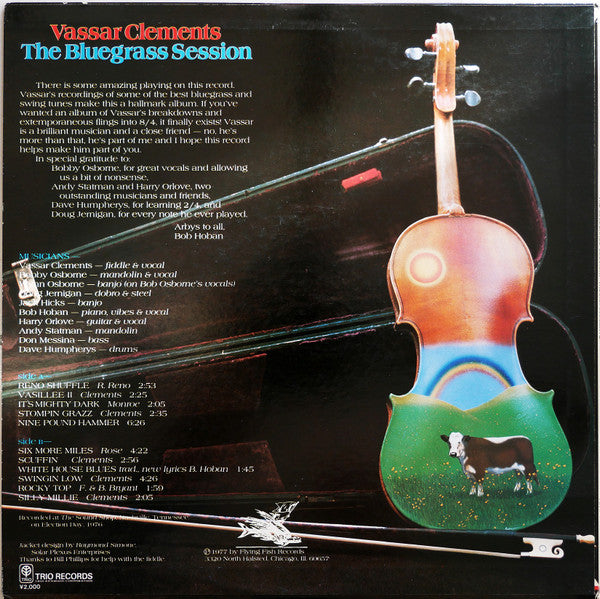Release: The Bluegrass Session-Vinyl-Japan-1977-PA-6093-16141891