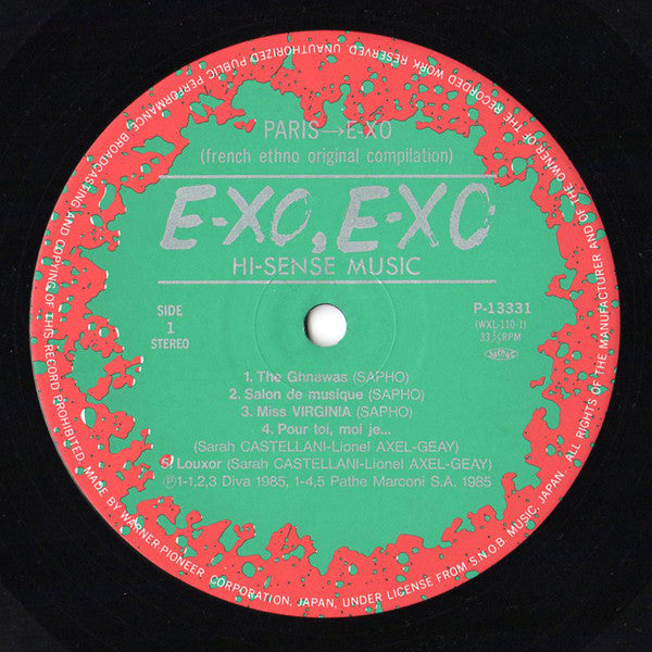 Paris E-XO French Ethno Original Compilation