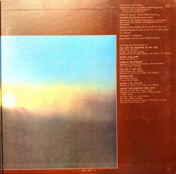 Talking Book = トーキング・ブック