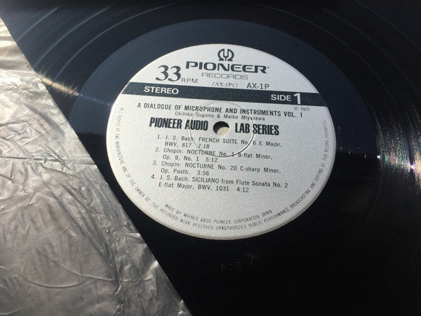 A Dialogue Of Microphones & Instruments vol.1