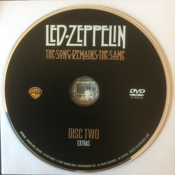 The Soundtrack From The Film Led Zeppelin The Song Remains The Same