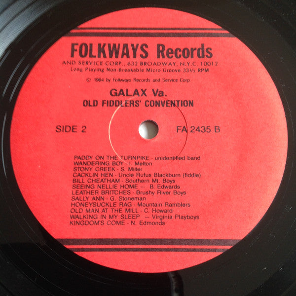 Galax Va. Old Fiddlers' Convention