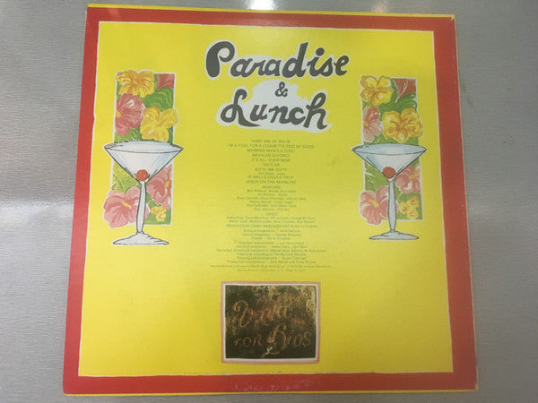 Release: Paradise And Lunch-Vinyl-Japan-None-P-4714R-11497537