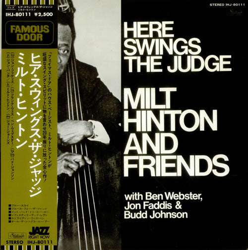 Master Release: Here Swings The Judge by Milt Hinton And Friends
