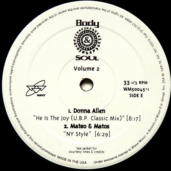 Body & Soul NYC (Volume 2)