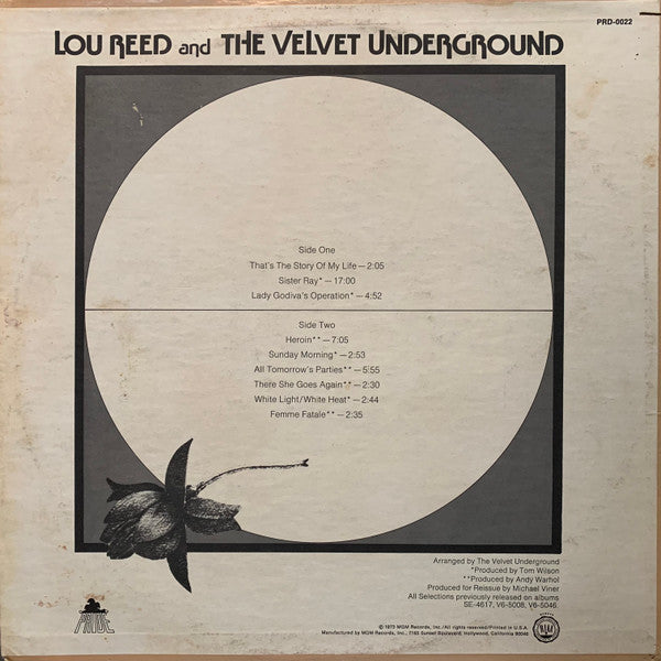 Master Release: That's The Story Of My Life by Lou Reed