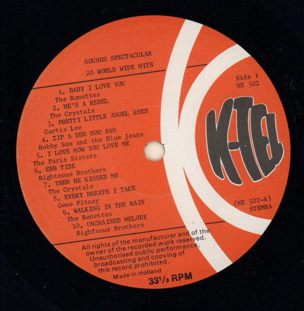 Sounds Spectacular 20 World Wide Hits