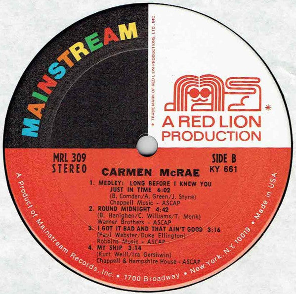 Carmen McRae