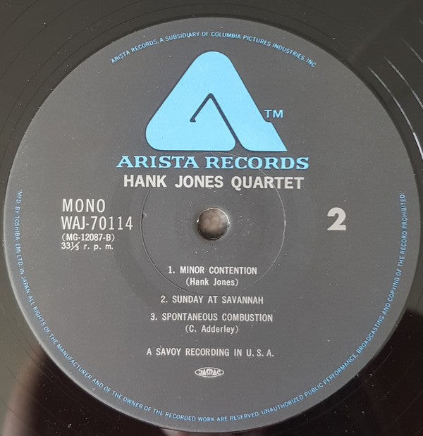 Hank Jones Quartet