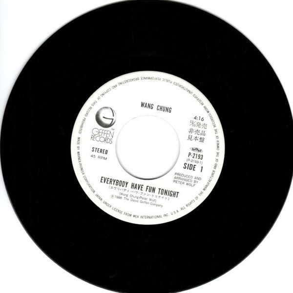 Release: Everybody Have Fun Tonight-Vinyl-Japan-1986-P-2193-21064252