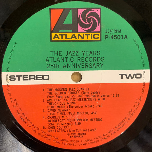 The Jazz Years 25th Anniversary