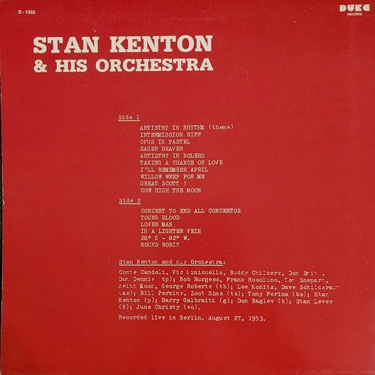 Stan Kenton In Berlin 1953