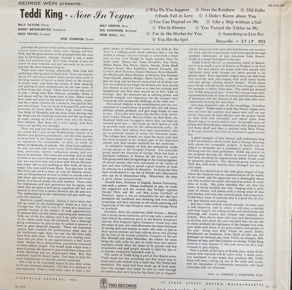 Master Release: Now In Vogue by Teddi King