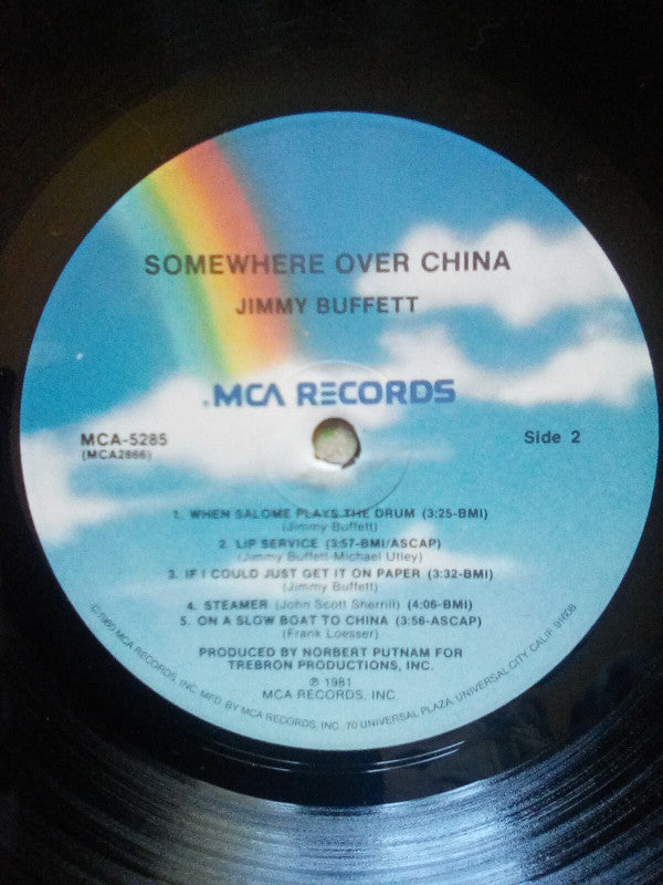 Somewhere Over China