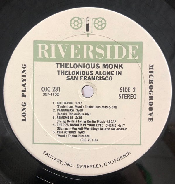 Thelonious Alone In San Francisco