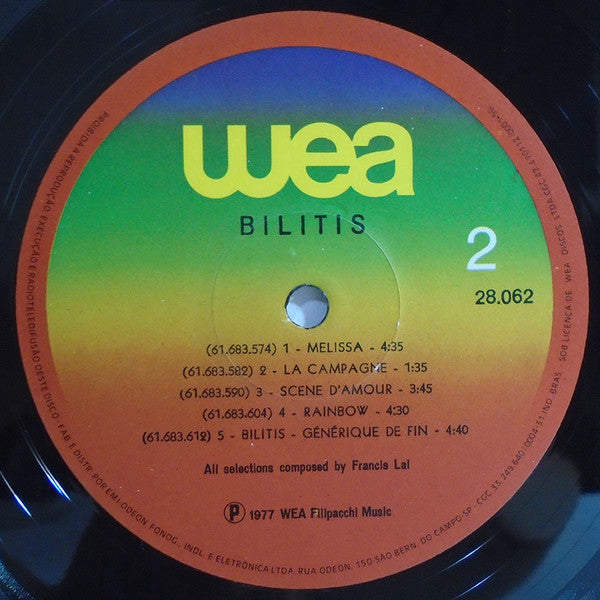 Bilitis (Bande Originale Du Film)