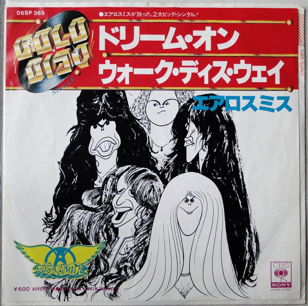 Release: Dream On / Walk This Way-Vinyl-Japan-1977-06SP 365-11378274
