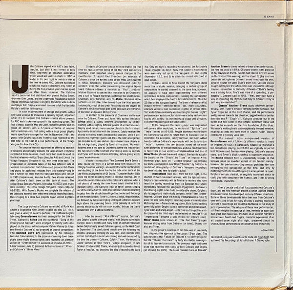 Release: The Mastery Of John Coltrane / Vol. IV "Trane's Modes"-Vinyl-US-1979-IZ-9361/2, IZ 9361/2-31404152