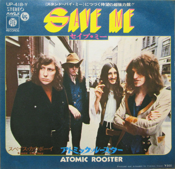Master Release: Save Me / Space Cowboy by Atomic Rooster