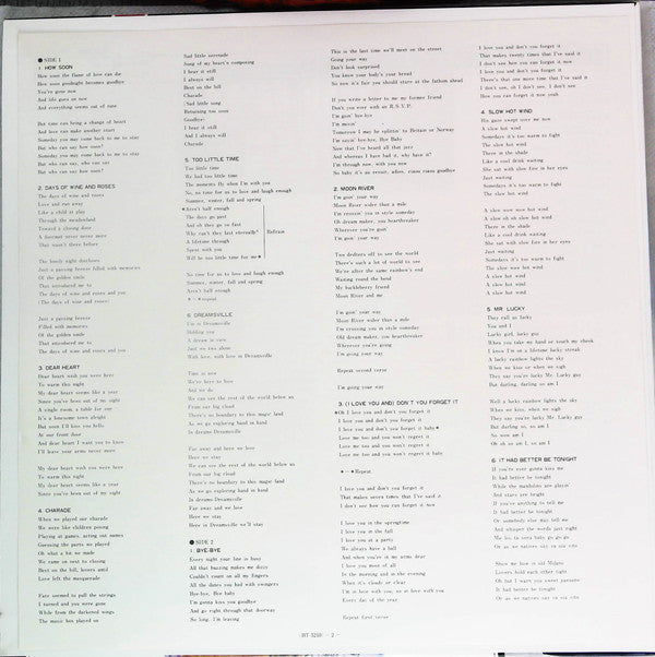 Sings The Mancini Songbook