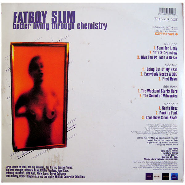 Release: Better Living Through Chemistry-Vinyl-UK & Europe-1996-BRASSIC 2LP-14277