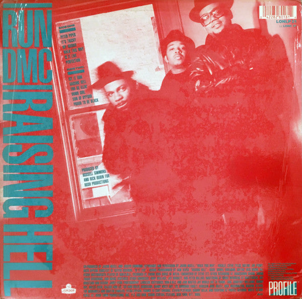 Release: Raising Hell-Vinyl-UK-1986-LONLP 21, 828 018-1-81770