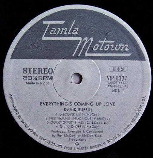 Everything's Coming Up Love