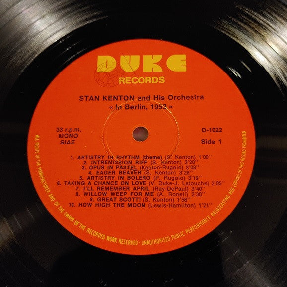 Stan Kenton In Berlin 1953