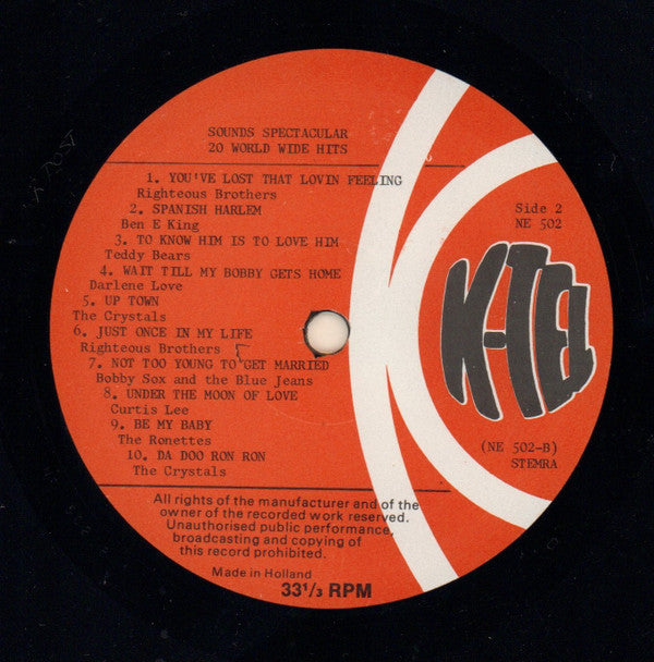 Sounds Spectacular 20 World Wide Hits