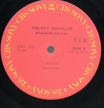 Release: One-Way Traveller-Vinyl-Japan-1982-25AH 1402-32462517