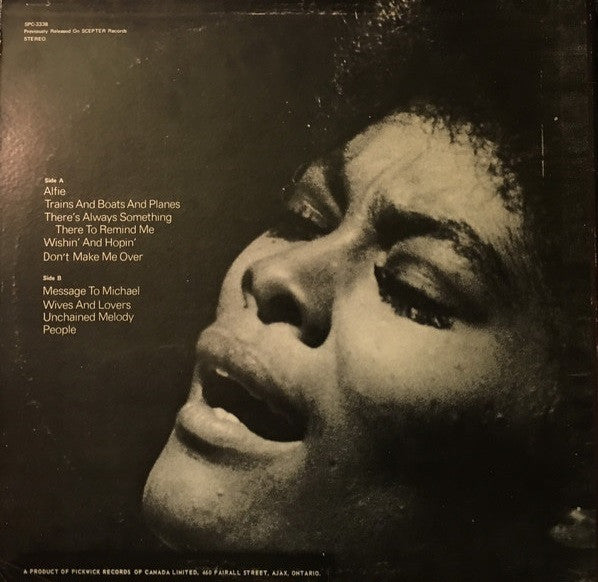 Master Release: Alfie by Dionne Warwick