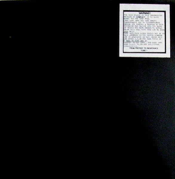Release: From Protest To Resistance-Vinyl-UK-1986-FUND 1-10144007