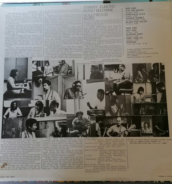 Release: Hollywood Blues-Vinyl-US-1970-DES 18037-26099926