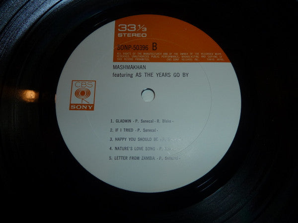 Mashmakhan Feat. "As The Years Go By"