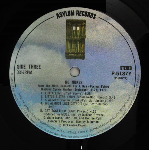 No Nukes - From The Muse Concerts For A Non-Nuclear Future - Madison Square Garden - September 19-23, 1979