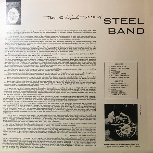 The Original Trinidad Steel Band