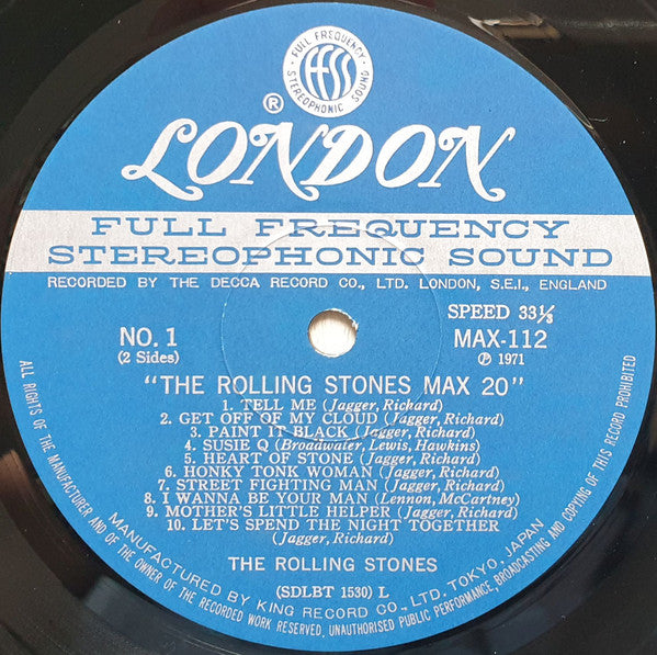 The Rolling Stones Max 20