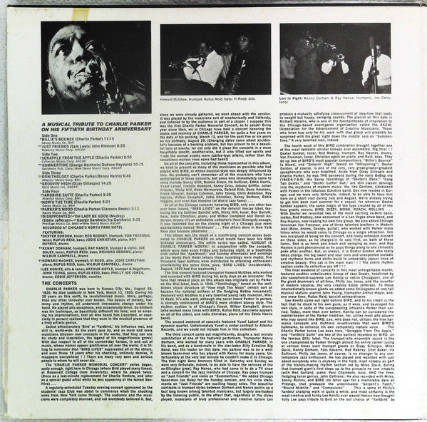 Release: Charlie Parker Memorial Concert-Vinyl-Japan-1970-SMJX-10126~7-13272021