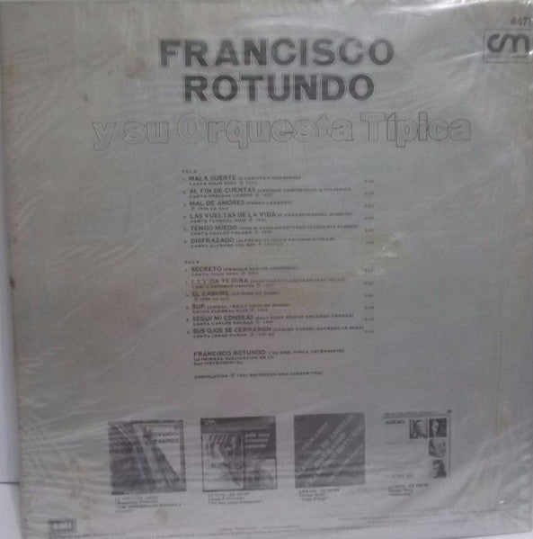 Master Release: Tangos by Francisco Rotundo Y Su Orquesta Típica