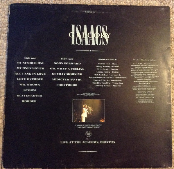 Live At The Academy, Brixton