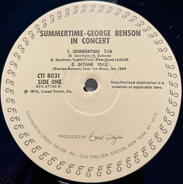 In Concert - Summertime