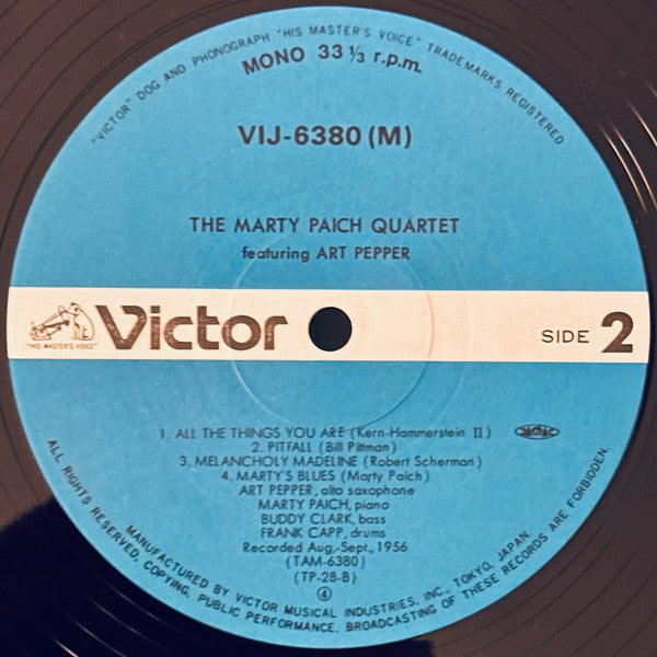 Marty Paich Quartet